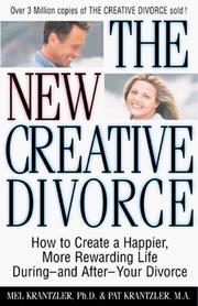 Cover of: The New Creative Divorce by Mel Krantzler, Patricia B. Krantzler