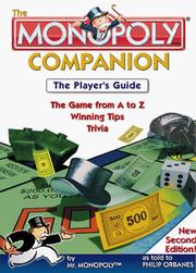 Cover of: The Monopoly companion by Philip Orbanes