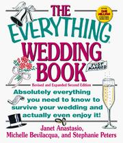 Cover of: The everything wedding book by Janet Anastasio