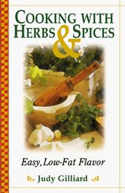 Cover of: Cooking With Herbs & Spices by Judy Gilliard