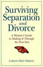 Cover of: Surviving Separation and Divorce by Loriann Hoff Oberlin