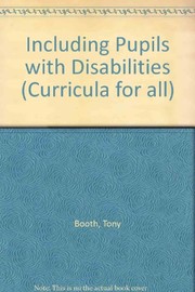 Cover of: Including pupils with disabilities | 