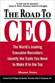 Cover of: The Road To CEO