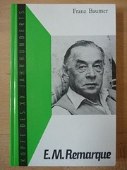 Cover of: E. M. Remarque