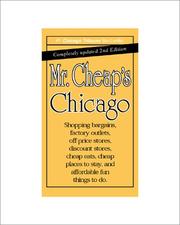 Cover of: Mr. Cheap's Chicago
