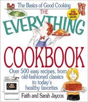 Cover of: The everything cookbook by Faith Jaycox
