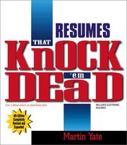 Cover of: Resumes That Knock'Em Dead (Resumes That Knock 'em Dead)