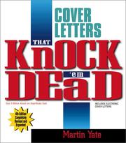 Cover of: Cover letters that knock 'em dead by Martin John Yate