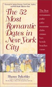 Cover of: The 52 most romantic dates in and around New York City