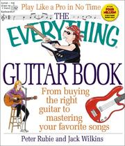 Cover of: The Everything Guitar Book by Jack Williams, Peter Rubie, Jack Wilkins
