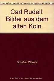 Cover of: Carl Rüdell by Werner Schäfke