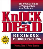 Cover of: Knock 'Em Dead Business Presentations (Knock 'em Dead)