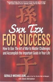 Cover of: Sun Tzu for Success: How to Use the Art of War to Master Challenges and Accomplish the Important Goals in Your Life