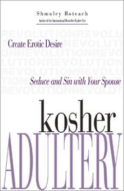 Cover of: Kosher Adultery by Shmuel Boteach