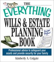Cover of: The everything wills & estate planning book by Kimberly A. Colgate