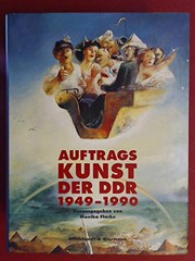 Cover of: Auftragskunst der DDR, 1949-1990