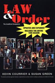 Cover of: Law & order: the unofficial companion by Kevin Courrier