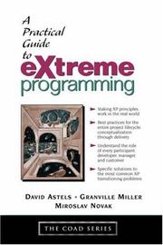 Cover of: A Practical Guide to eXtreme Programming