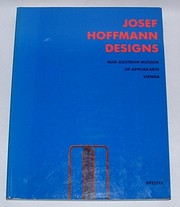 Cover of: Josef Hoffmann designs