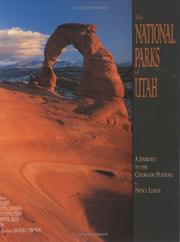Cover of: The National Parks of Utah: A Journey to the Colorado Plateau (A 10x13 BookÂ©) (Sierra Press)