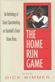 Cover of: The home run game by edited by Dick Wimmer.