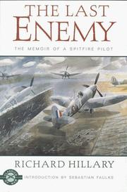 Cover of: The last enemy by Richard Hillary
