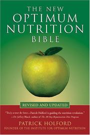 Cover of: The New Optimum Nutrition Bible