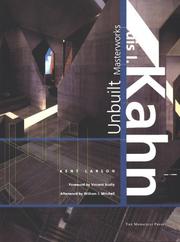 Cover of: Louis I. Kahn by Kent Larson