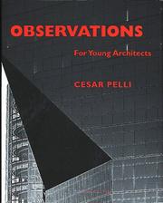 Cover of: Observations for young architects
