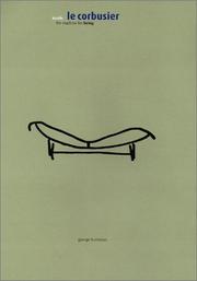 Cover of: Le Corbusier: Inside the Machine for Living