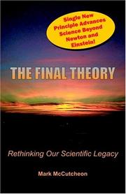 Cover of: The Final Theory: Rethinking Our Scientific Legacy