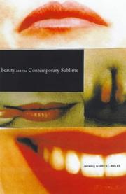 Cover of: Beauty and the Contemporary Sublime (Aesthetics Today)