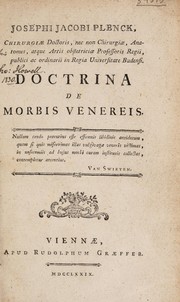 Cover of: Josephi Jacobi Plenck ... Doctrina de morbis venereis ...