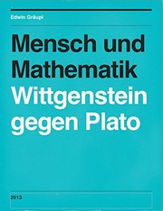 Cover of: Mensch und Mathematik: Wittgenstein gegen Plato (German Edition)