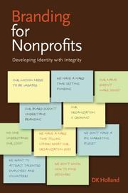 Cover of: Branding for Nonprofits by DK Holland