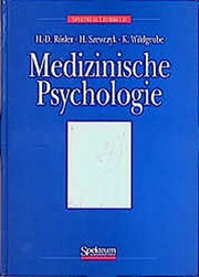 Cover of: Medizinische Psychologie (German Edition)