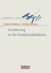 Cover of: Einführung in die Funktionalanalysis
