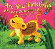 Cover of: Are You Ticklish / Tienes Cosquillas?