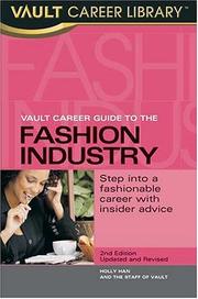 Cover of: Vault Career Guide to the Fashion Industry | Holly Han