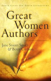 Cover of: Great women authors by Jane Stuart Smith