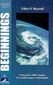 Cover of: Beginnings: Eden and Beyond (Faith Walk Bible Studies)