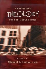Cover of: A confessing theology for postmodern times