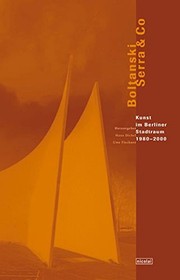 Cover of: Kunst in der Stadt: Skulpturen in Berlin 1980 - 2000