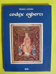Cover of: Codex Egberti by Franz J. Ronig.