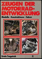 Cover of: Zeugen der Motorradentwicklung by Erwin Tragatsch