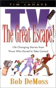 Cover of: T.V.: The Great Escape!  by Bob DeMoss