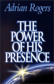 Cover of: The Power of His Presence