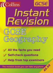 Cover of: GCSE Geography (Instant Revision S.) by Nicholas Rowles