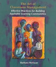 Cover of: Art of Classroom Management, The: Effective Practices for Building Equitable Learning Communities