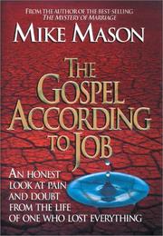 Cover of: The gospel according to Job